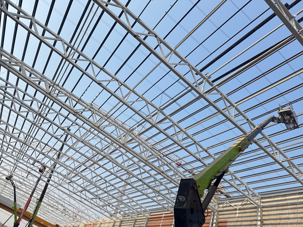 廣西南寧太陽紙鋼結構工程
